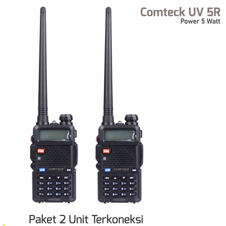HT COMTECK UV5R Walkie Talkie UV-5R Bergaransi