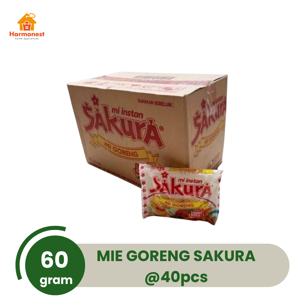 

Mie Sakura goreng dus isi 40 pcs