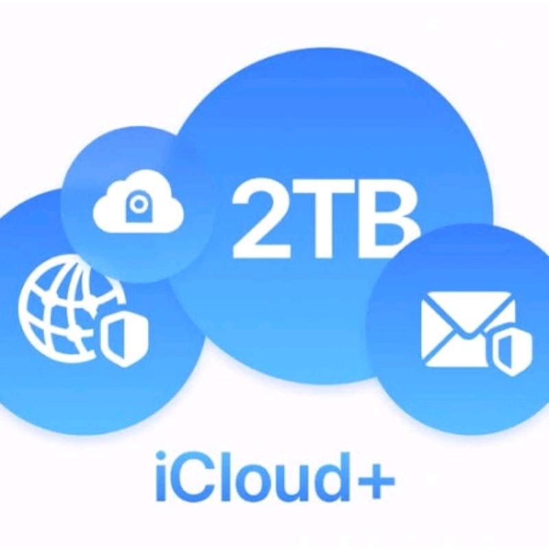 iCloud Storage Lifetime 2TB Bergaransi 2000 GB Akun Sendiri drive penyimpanan