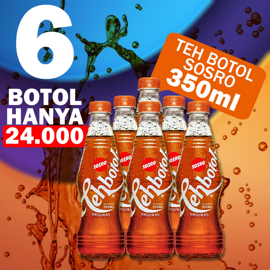 

Paket 6 Botol Teh Botol Sosro 350ml Jakarta Barat