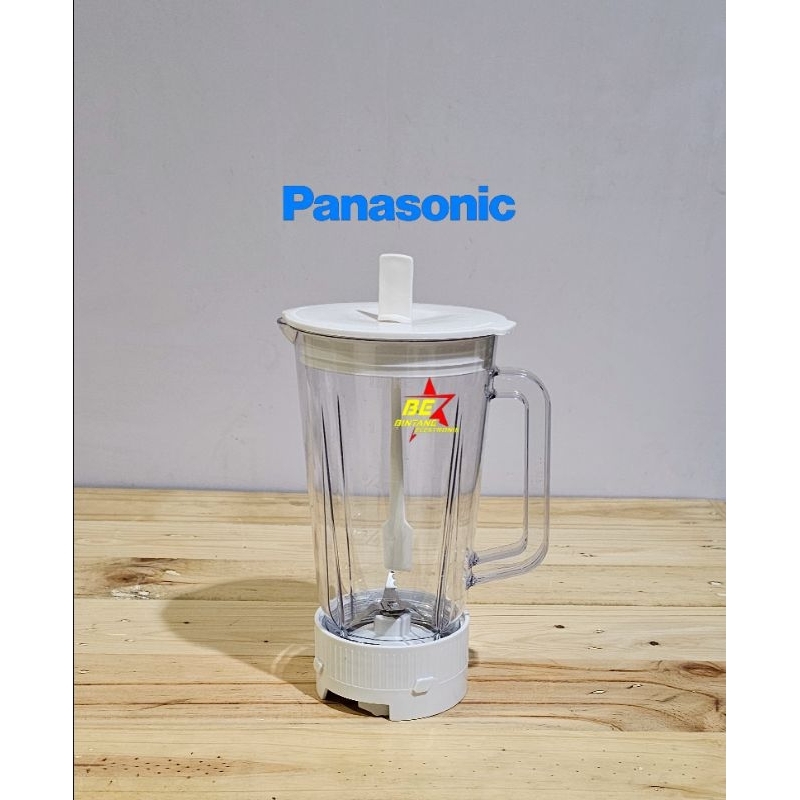Gelas Set Plastik Jus Blender Panasonic Mx E300 E310 E 300 E 310 Mika 1Ltr