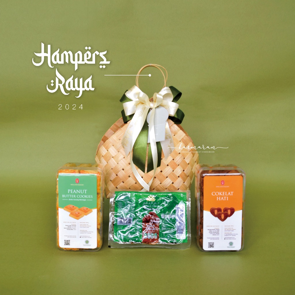 Hampers Lebaran Kue Kering by Holland Bakery / Parcel Lebaran / Parcel Idul Fitri