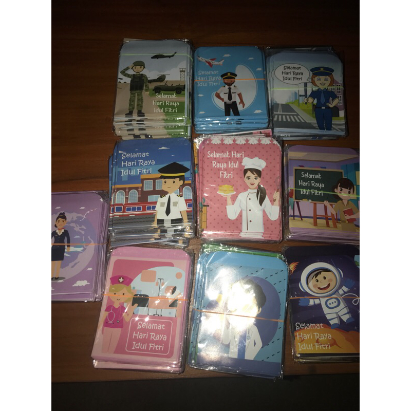 

Paket Usaha Amplop lebaran khusus motif profesi