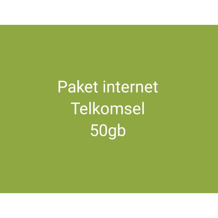 

Paket interrnett tsel