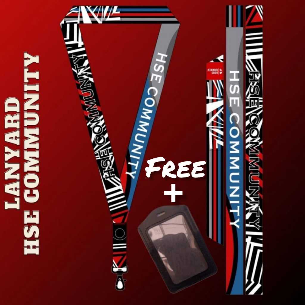 

Lanyard HSE Community ( Free ID pocket )