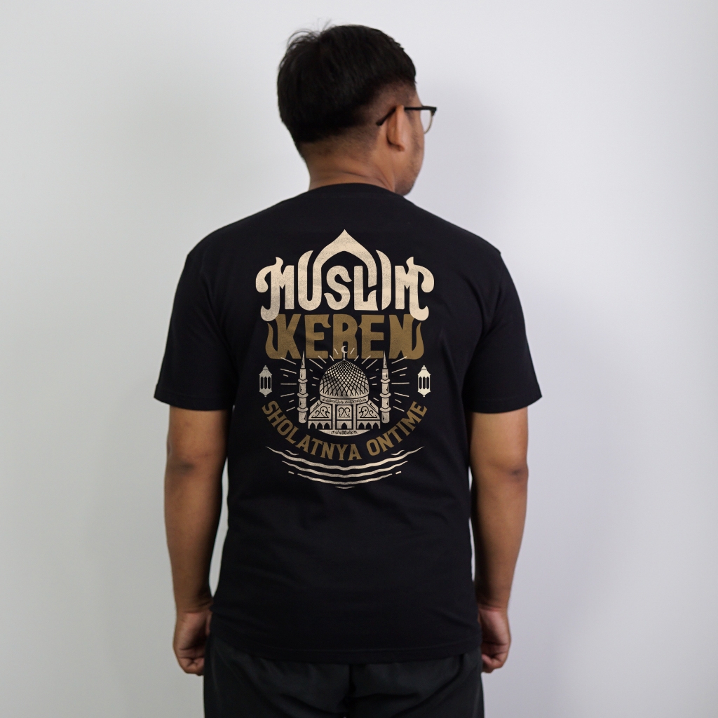 Desain Kaos Keren - Kaos Islami Keren Desain Muslim Keren Bahan Combed 20s Lembut dan Nyaman Standar