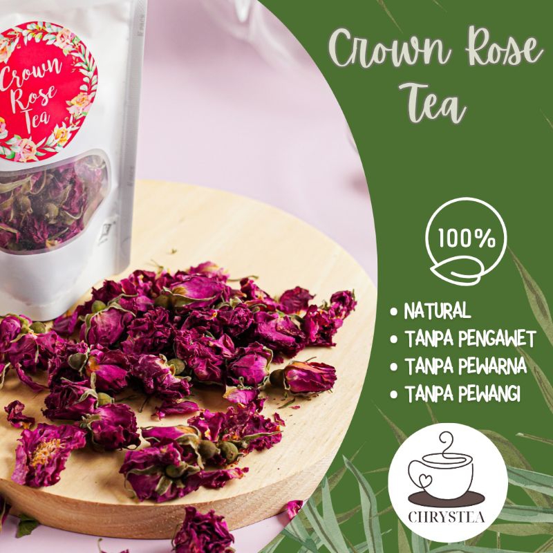 

CHRYSTEA || Crown Rose Tea Sachet 10gr