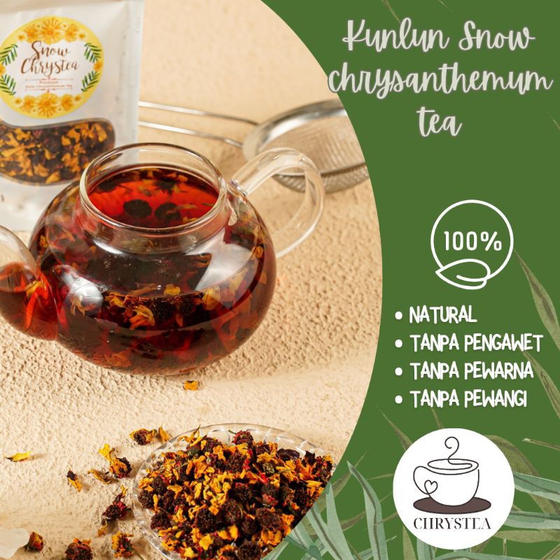 

CHRYSTEA || Kunlun Snow Chrysanthemum Tea Sachet 10gr