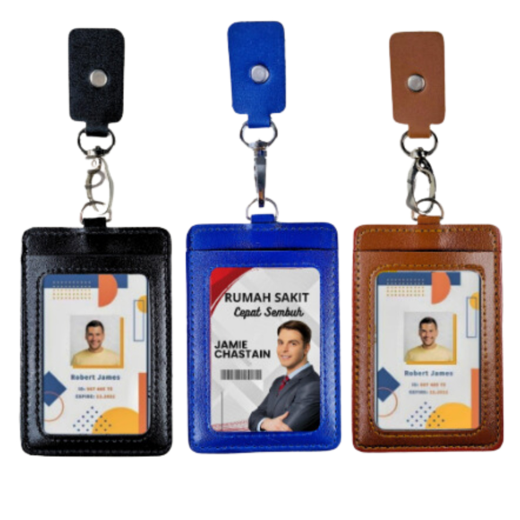 

Dompet Id Card dengan Jepit Id Card Saku