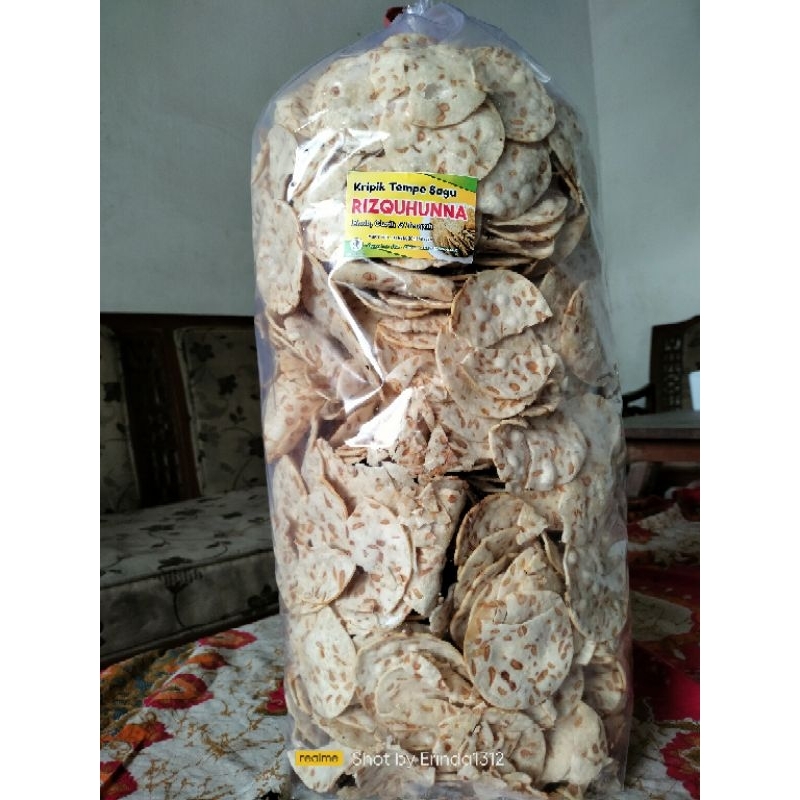 

Kripik Tempe Sagu/Snack Kiloan 500gr (Free Bubble Wrap)