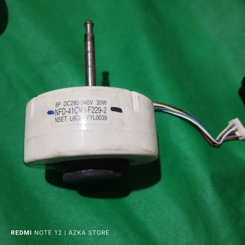 FAN MOTOR AC 2PK PANASONIC DINAMO INDOR AC DINAMO DC PANASONIK 2PK