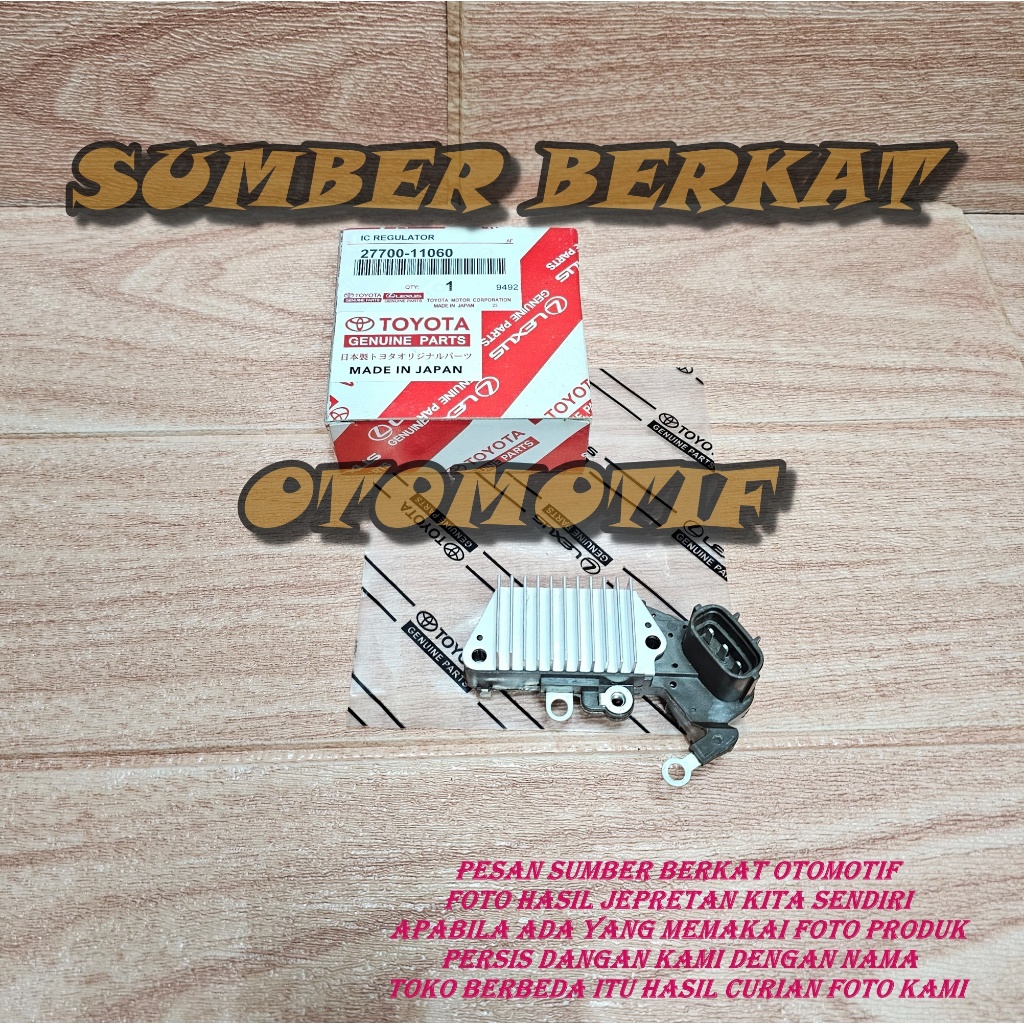 IC REGULATOR IC ALTERNATOR KOMPLIT KIJANG 7K KIJANG EFI
