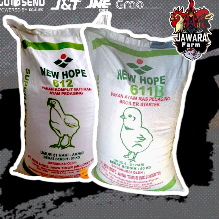 Buruan Beli  Sebelum Kehabisan  Pur Pakan Ayam Bebek BR1 Pedaging Starter 611B dan 612 JK 1Kg