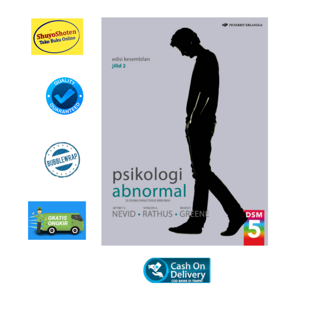 BUKU  PSIKOLOGI ABNORMAL JL.2 ED.9 - NEVID-RATHUS-GREENE