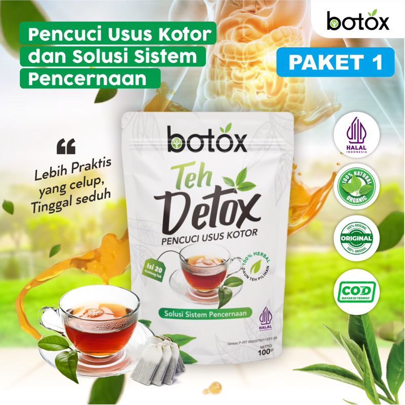 

Botox Detox cuci usus kotor Solusi sistem pencernaan lancar dan sembelit