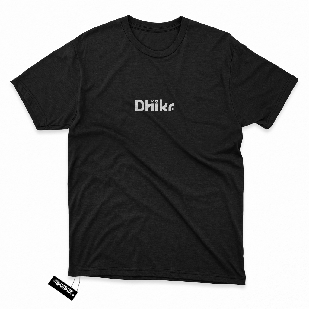 Dhikr - Tshirt / Kaos Tema Islam - Kain Katun Tshirt / baju distro Keren gambar desain ilustrasi ori