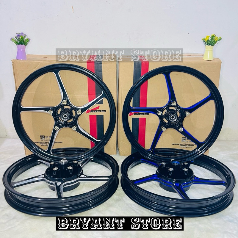 ROSSI VELG RACING SPRINT PRIME MX KING 160x17 185x17 PALANG 5 AK55 TWO TONE VROSSI VROSI ROSI MXKING