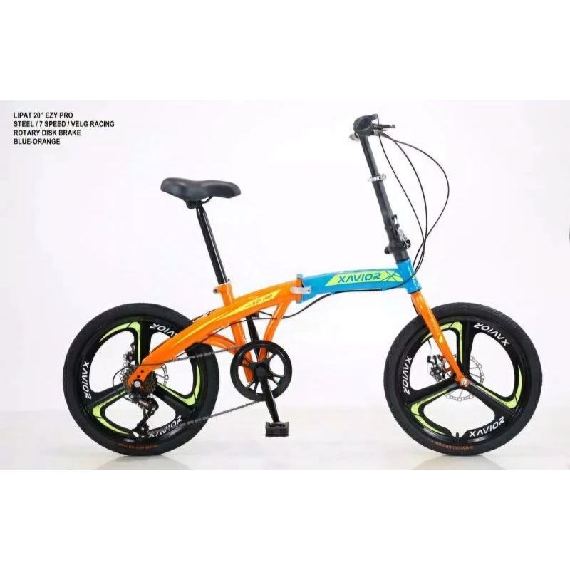 Sepeda Lipat 20 inch Ezy Pro Xavior Disc Brake