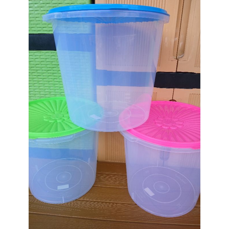 ( 2pcs)Toples  kerupuk plastik besar/seal ware 16 liter