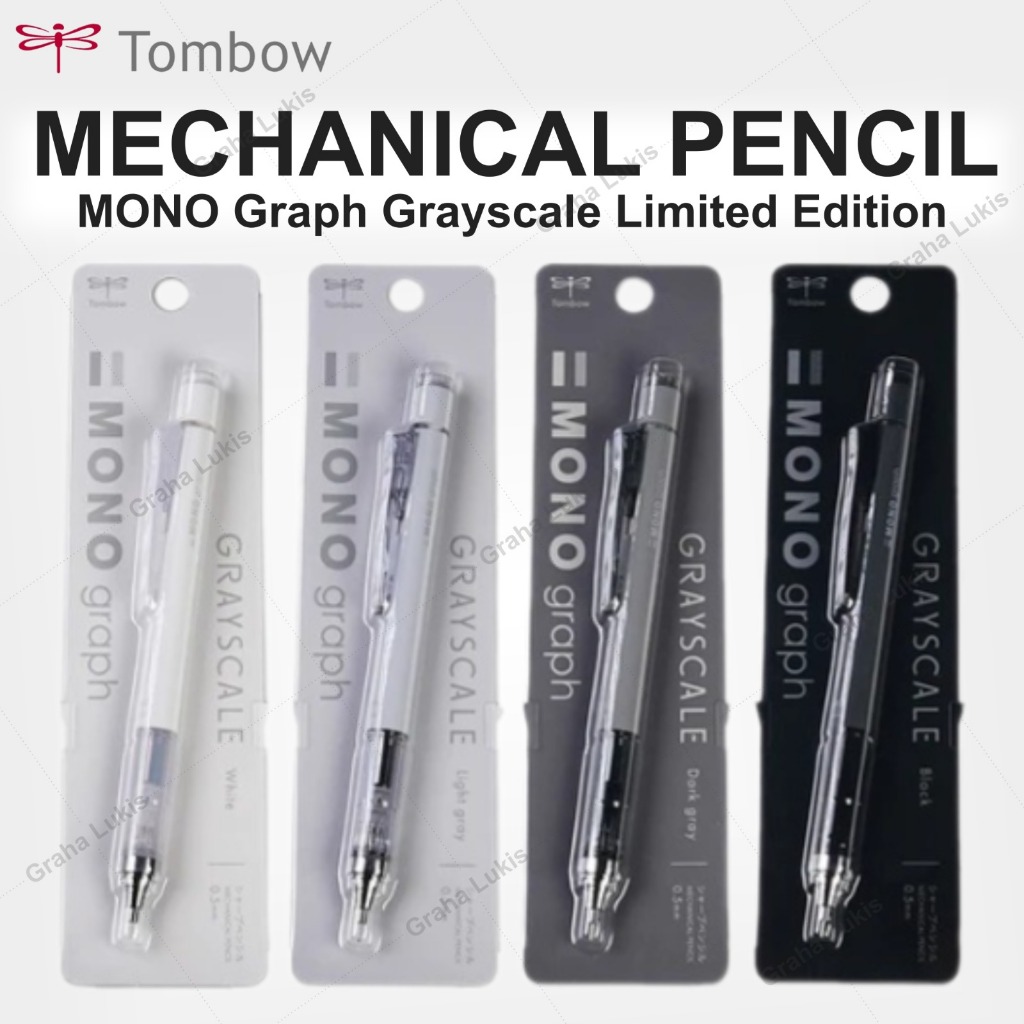 

ATK9 Tombow Mono Graph GRAYSCALE Mechanical Pencil 0.5mm