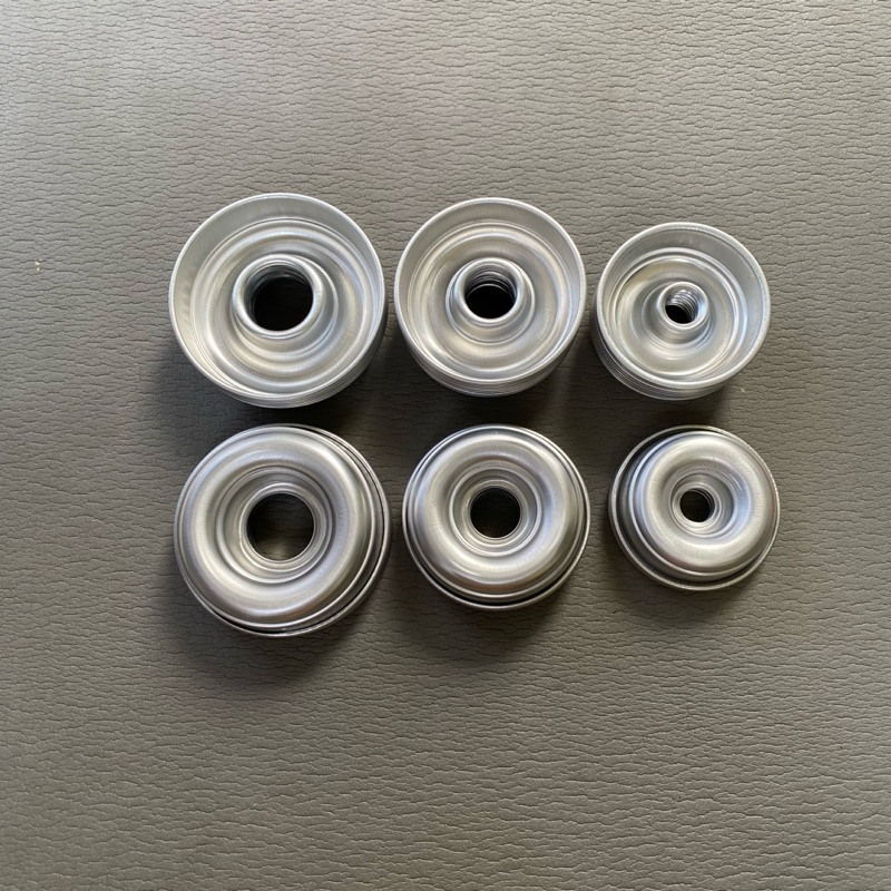 12pcs Cetakan Brownies Donat Brownat 7cm 8cm 9cm TEBAL SURYA / Cetakan Donat Press Bulat Aluminium P