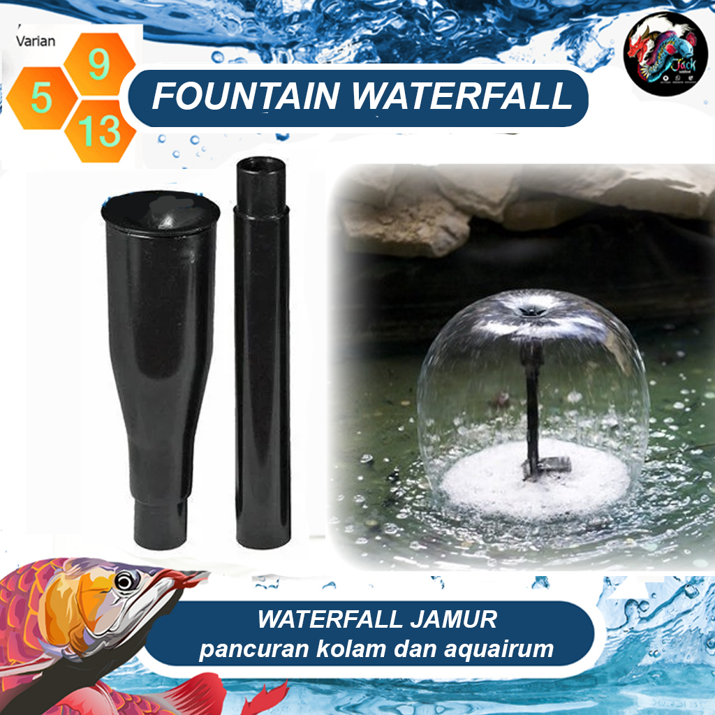 Pipa air mancur/Fountain Mushroom model jamur atau payung