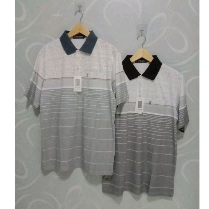 Ysl Kaos Krah Pria Bapak - Bapak / Kaos Import Premium