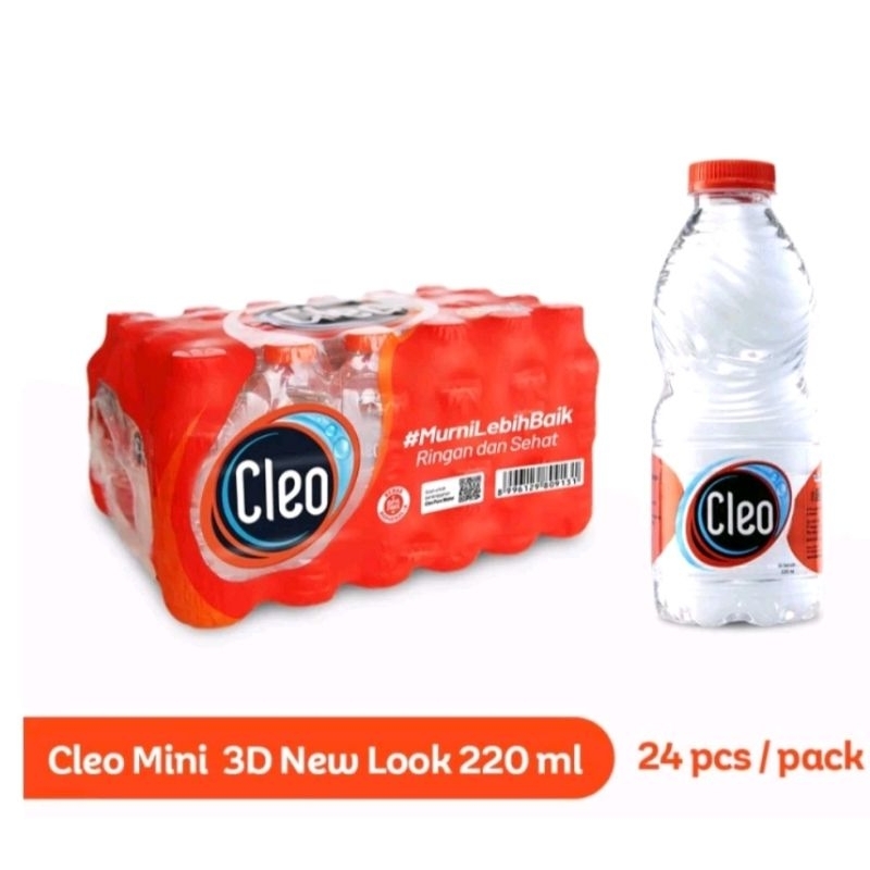 

AIR MINUM CLEO 220 ML 220ML MINERAL WATER