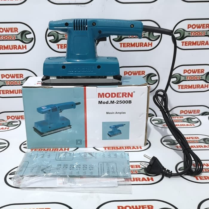 

Mesin Amplas MODERN M-2500B Finishing Sander Persegi Panjang M 2500