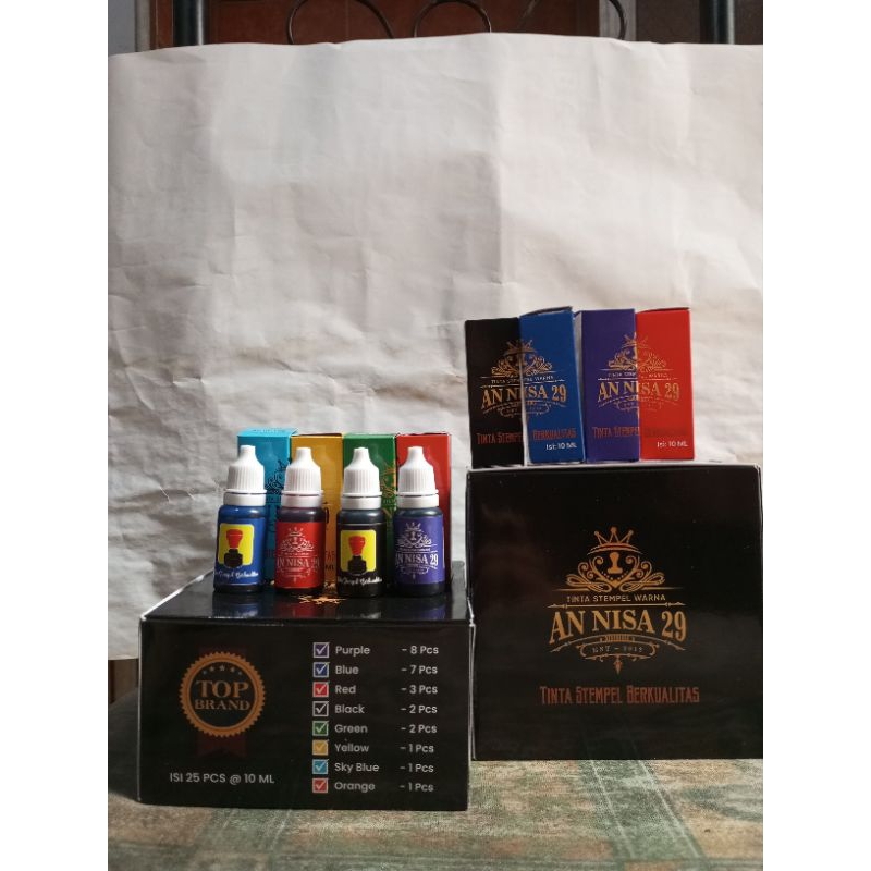 

TINTA STEMPEL FLASH/WARNA BERKUALITAS 10ML 8 VARIANT WARNA TERLARIS UNTUK MEDIA KERTAS