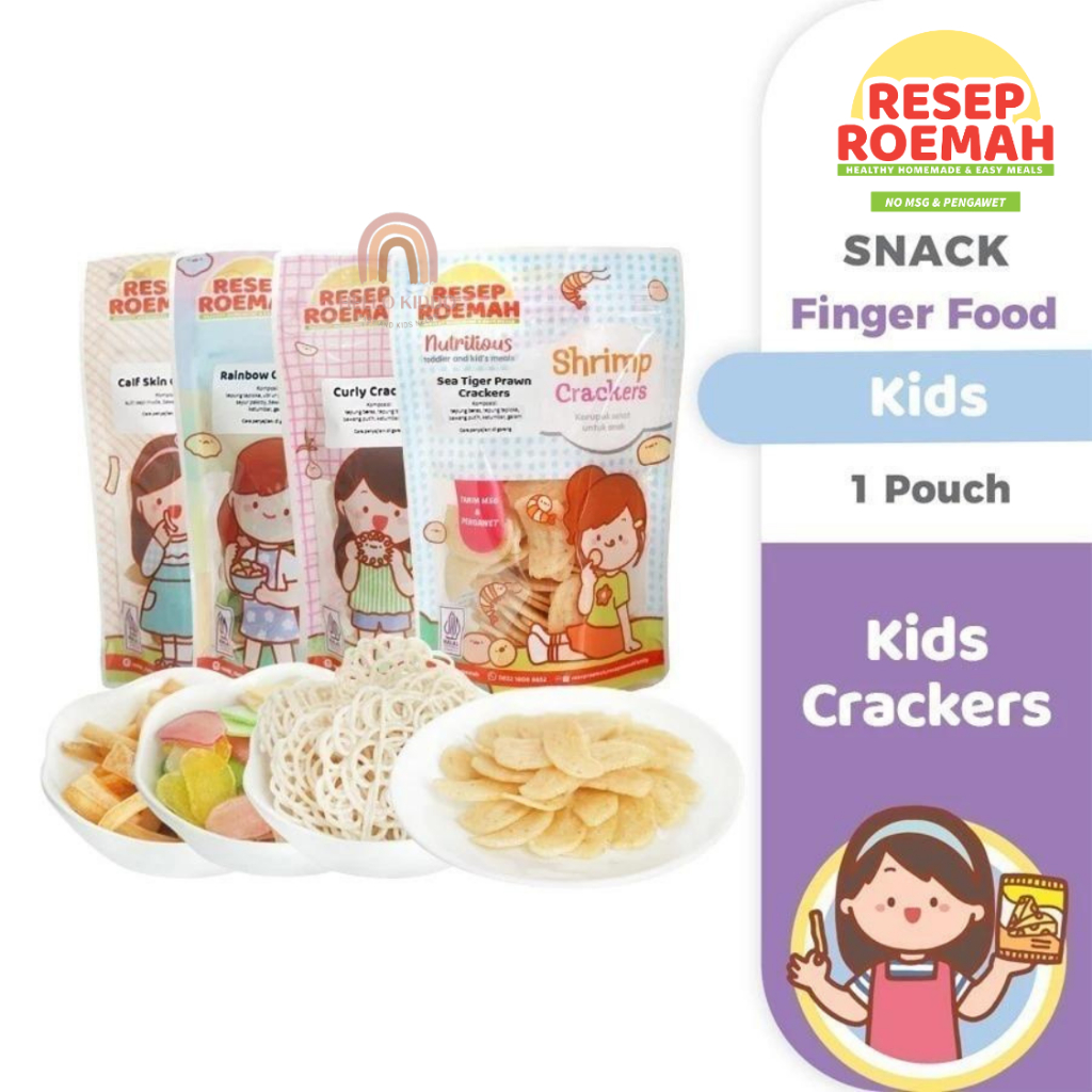 

RESEP ROEMAH CRACKERS KERUPUK ANAK SEHAT 100G