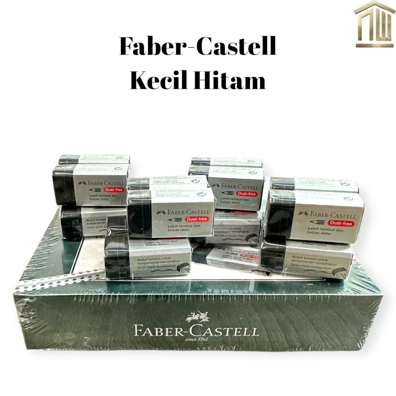 

Penghapus Faber Castell DUST-FREE Kecil Hitam (Pcs)