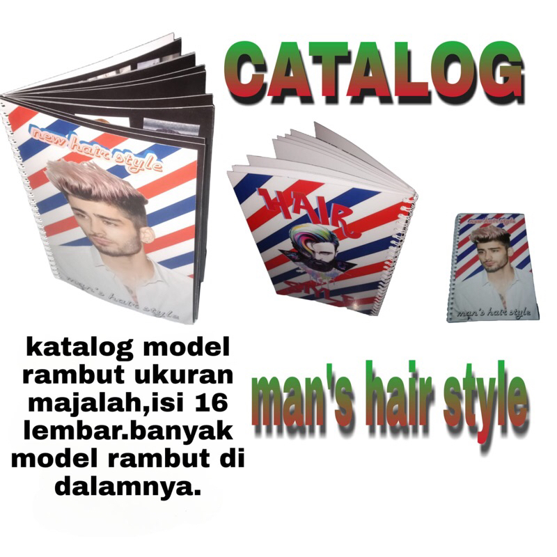 majalah barbershop pria dewasa