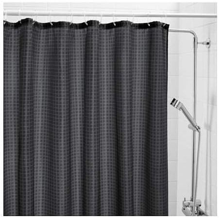 IKEA  Saxalven Tirai Shower Kamar Mandi 180x200 Hitam