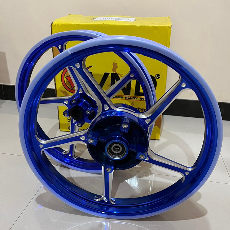 VELG VND AK55 NINJA R SS BIRU HITAM ORANGE