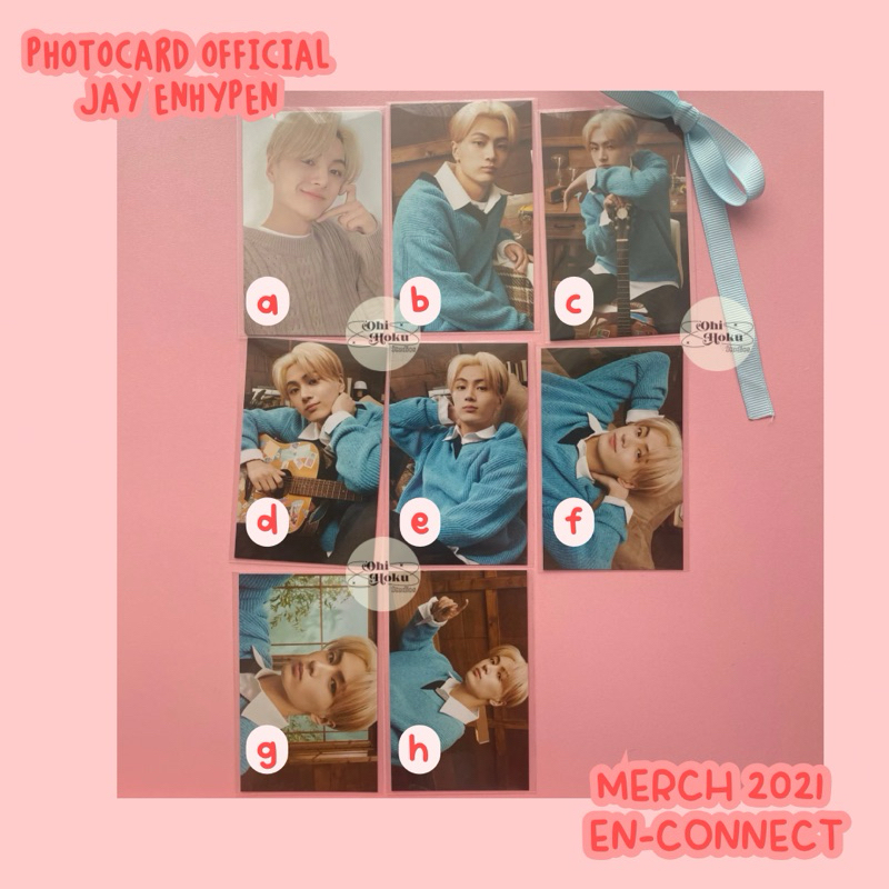 OFFICIAL Photocard Jay ENHYPEN | Merch DVD En-Connect 2021
