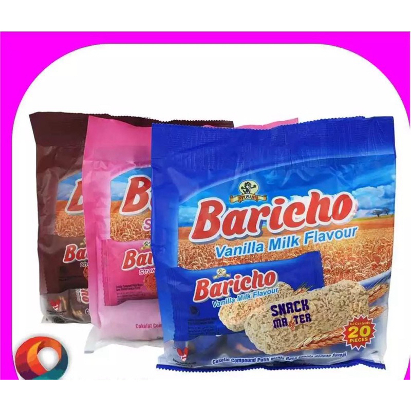 

Baricho oat Vanila Coklat Strawbery isi 20pcs