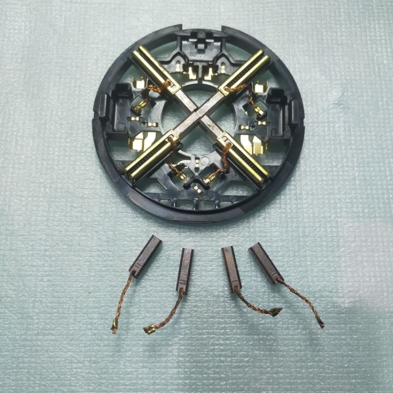 Carbon Brush Kul Bras Dinamo Kipas Radiator Motor Fan isi 4 Pc