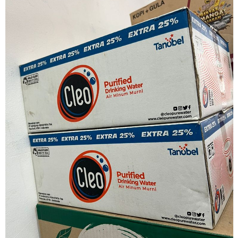 

Cleo Air Murni Cup 120 ml isi 40pcs (120ml x 40 pcs)