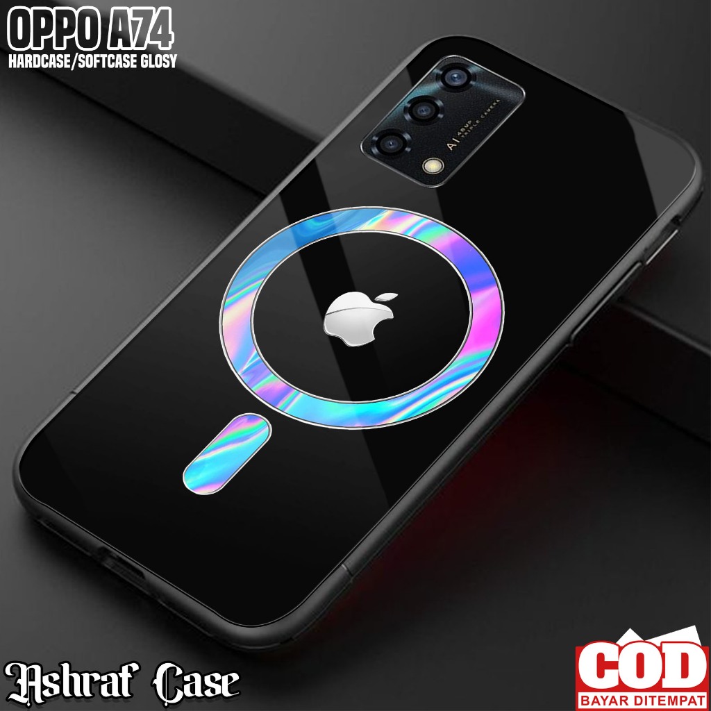 Case Oppo A74 4G - Casing Hp Oppo A74 4G Terbaru ( Logo Magsv002 ) Silikon Oppo A74 - Kesing Hp Oppo