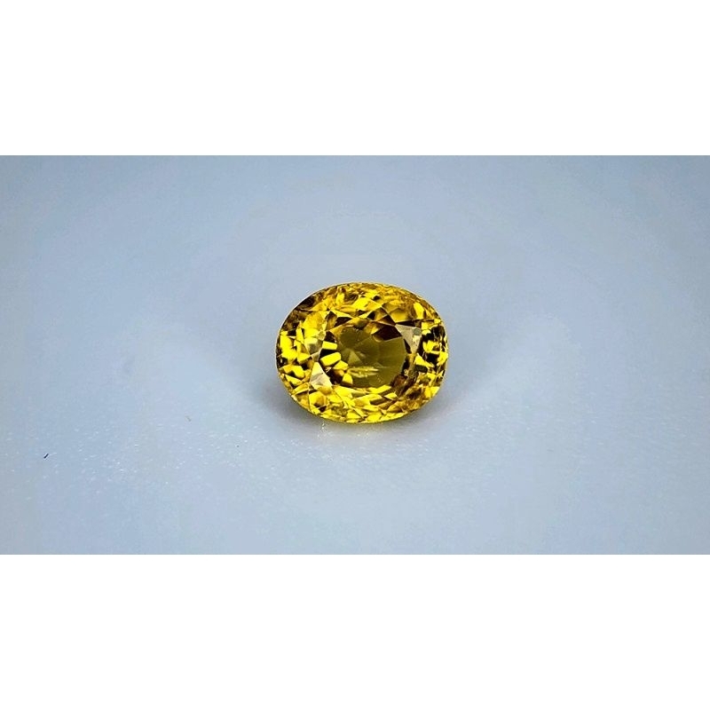 NATURAL YELLOW ZIRCON 2CT UP MEMO GRI