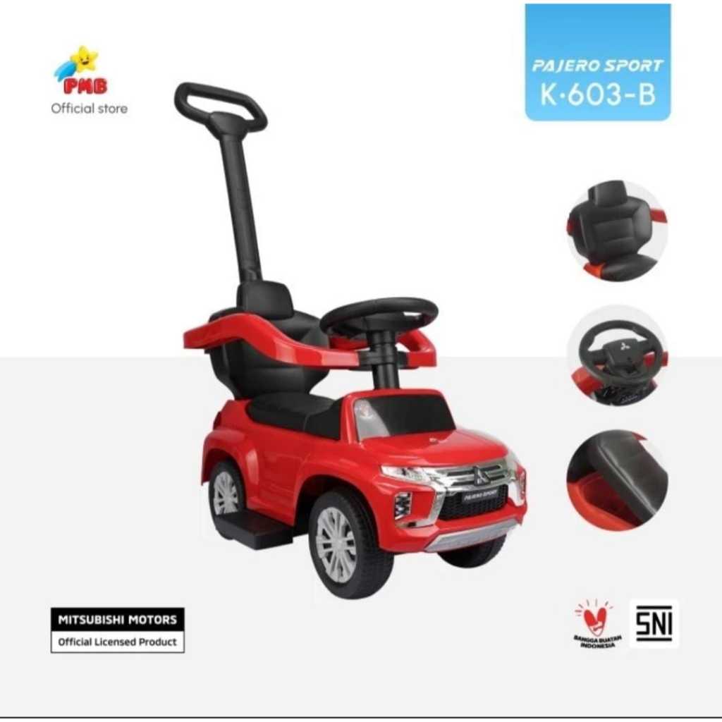Mobilan Tolocar PMB Mitsubishi Pajero Sport K603B K 603 B PMB Toys MOBIL MOBILAN ANAK