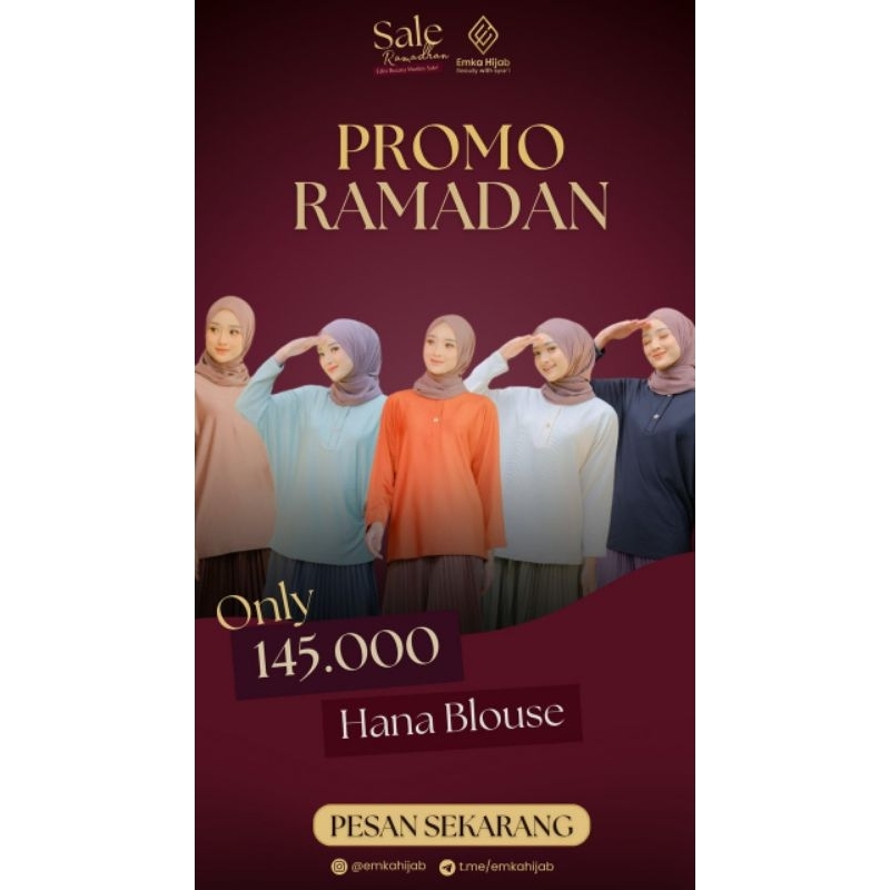 Hana blouse original by emka