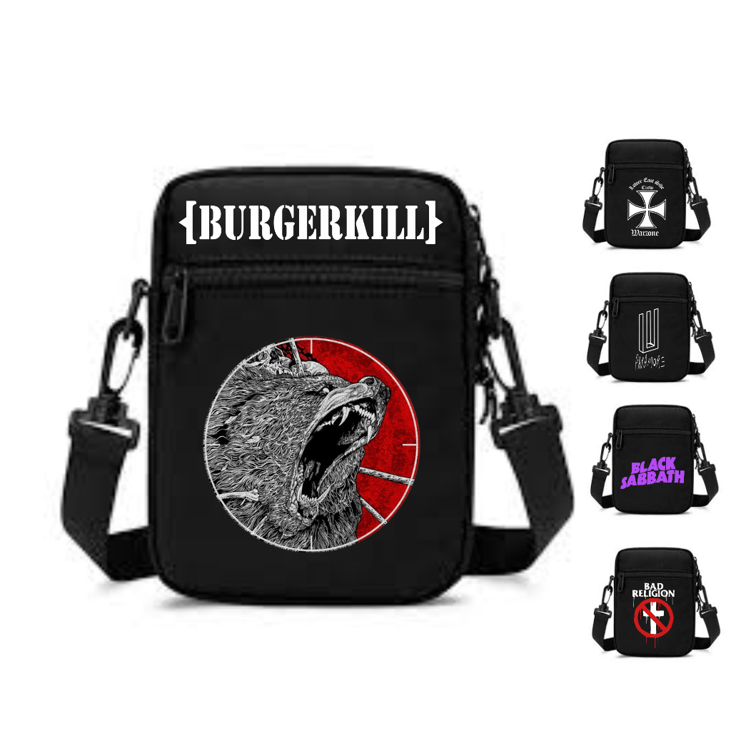 Sling Bag Mini Tas Selempang Pria/Wanita Tas Selempang Musik