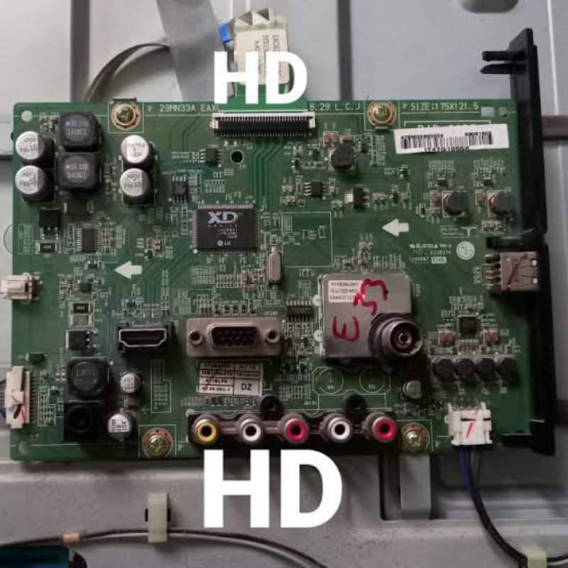 MAIN BOARD/MESIN TV/MB TV LED LG 29MT45A/29MT47A