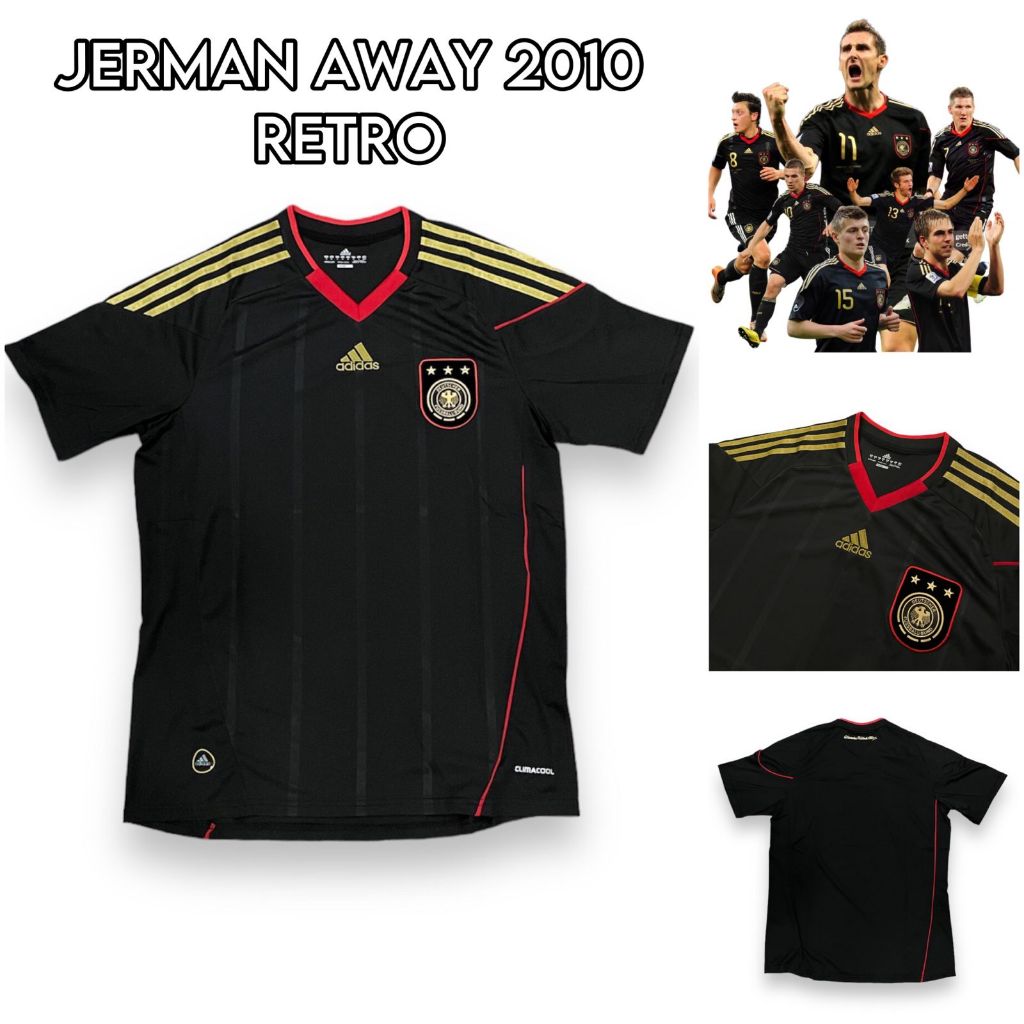 JERSEY JERMAN AWAY 2010 RETRO 100% BEST QUALITY