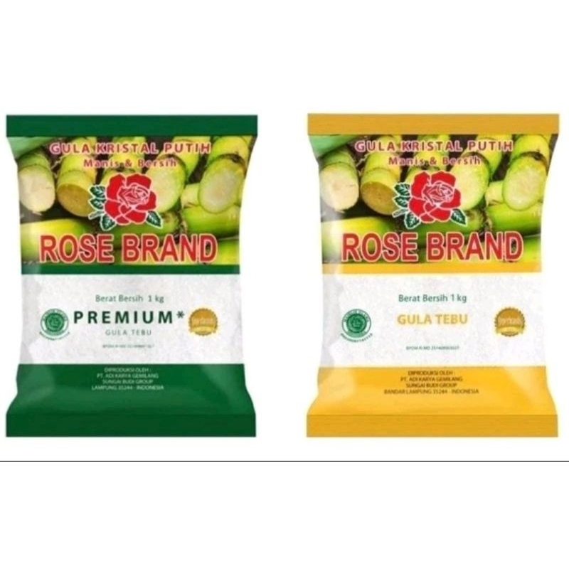 

Gula Pasir Kritas Rose Brand