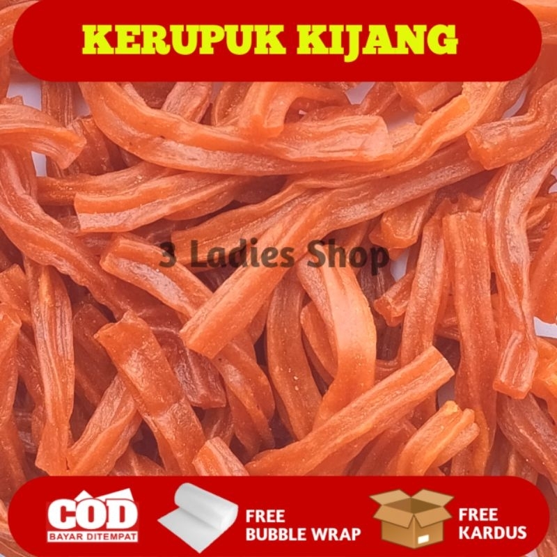 

Kerupuk Kijang Mentah Kemasan 250 Gram Free Bubble Wrap dan Kardus