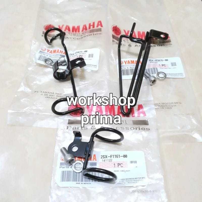 breket holder dudukan besi pegangan kabel tali spedometer xride x ride xtride 125 2018 - 2022 ori yg