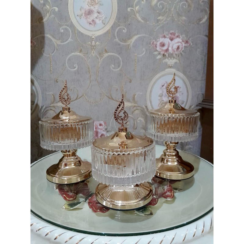 Toples Kaca Turki Set